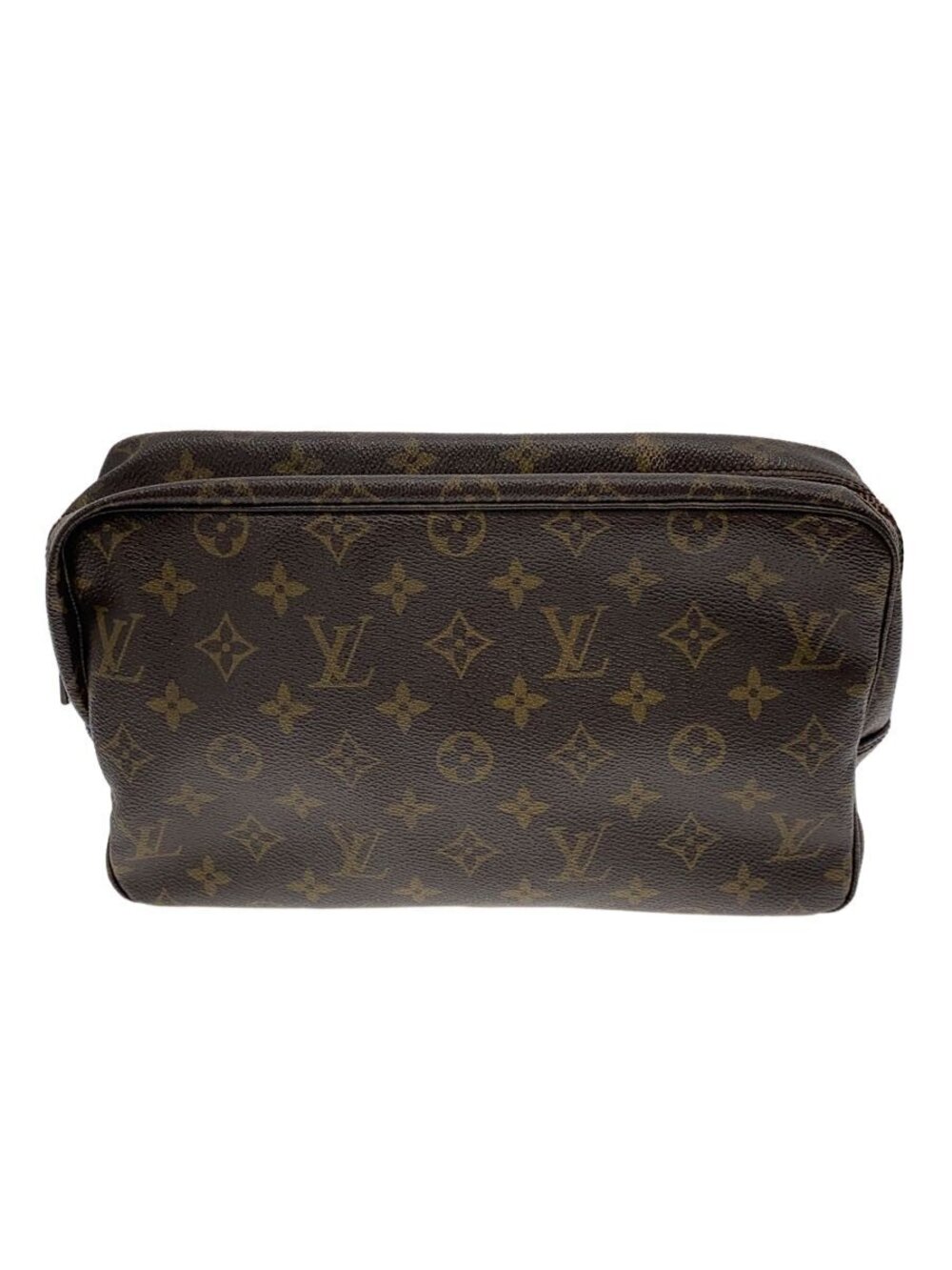 LOUIS VUITTON Trousse Toilette Canvas Brown